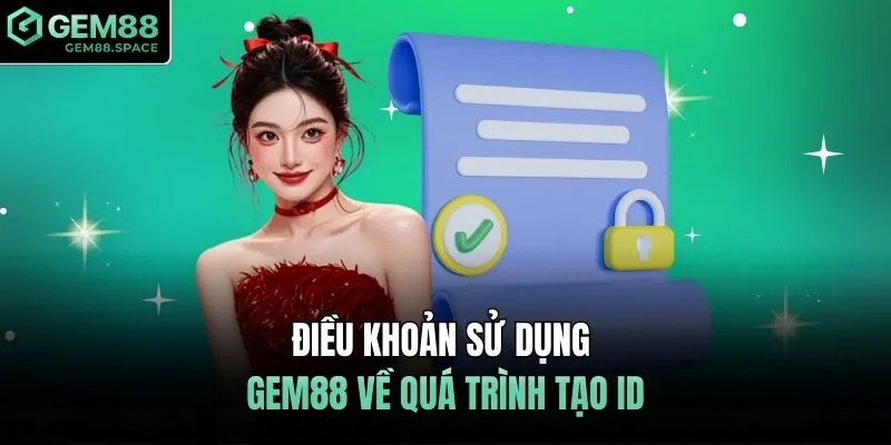 Điều khoản sử dụng GEM88 về quá trình tạo ID