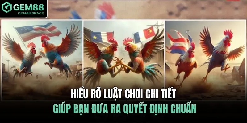 Hiểu rõ luật chơi chi tiết giúp bạn đưa ra quyết định chuẩn