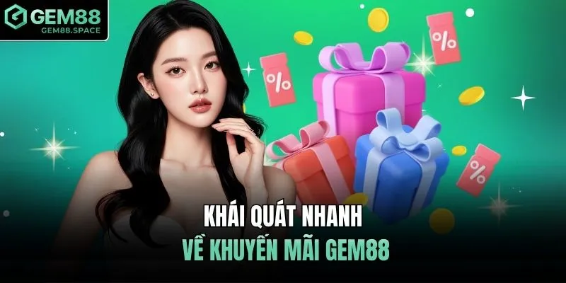 Khái quát nhanh về khuyến mãi GEM88