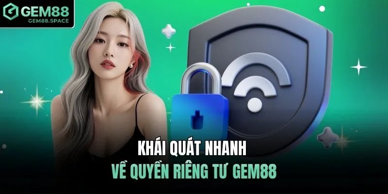 Khái quát nhanh về quyền riêng tư GEM88