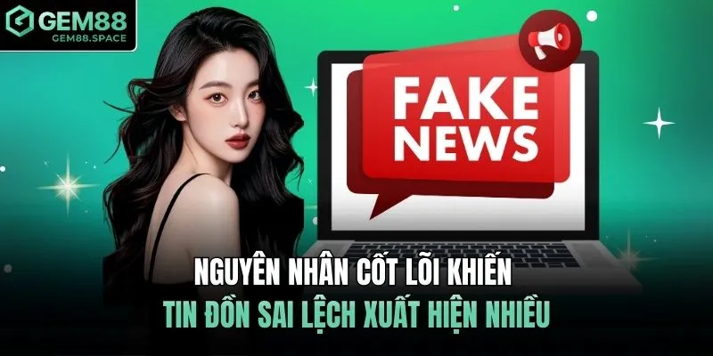 Nguyên nhân cốt lõi khiến tin đồn sai lệch xuất hiện nhiều