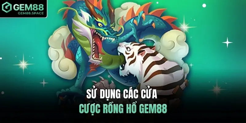 Sử dụng các cửa cược rồng hổ GEM88