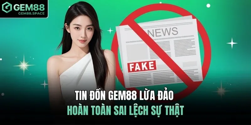 Tin đồn GEM88 lừa đảo hoàn toàn sai lệch sự thật