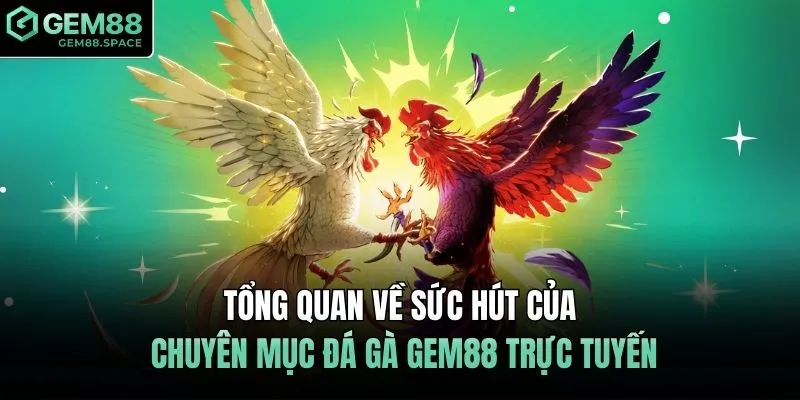 Tổng quan về sức hút của chuyên mục đá gà GEM88 trực tuyến